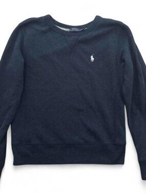 polo ralph lauren navy crewneck sweater